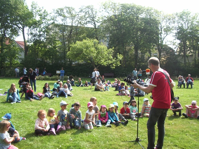 Matthias Meyer-Göllner auf dem Kindermusikfestival in Wangerooge 2016