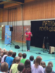 Matthias Meyer-Göllner beim "Tag des Kinderliedes" 2016