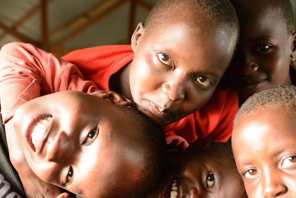 Kinder im Schutzcenter des Projekts "Tareto Maa" in Kilgoris, Kenia