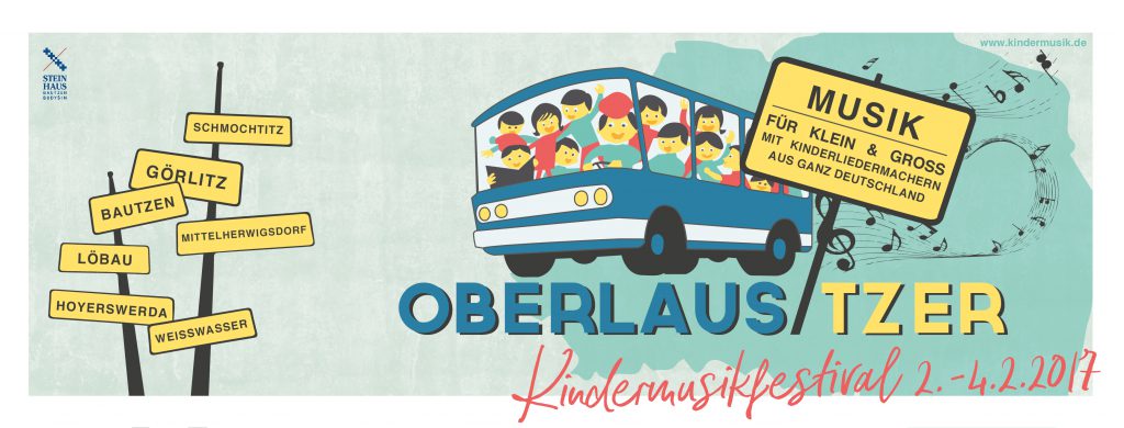 30 Kinderliedermacherinnen und Kinderliedermacher werden auf dem 1. Kindermusikfestival in der Oberlausitz zu erleben sein.