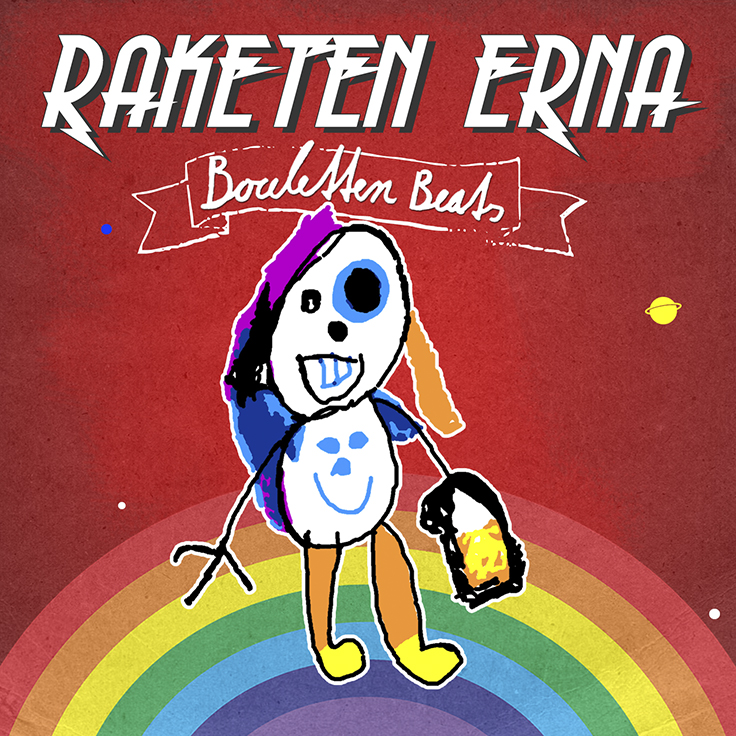 CD-Cover: Raketen Erna - "Bouletten Beats"